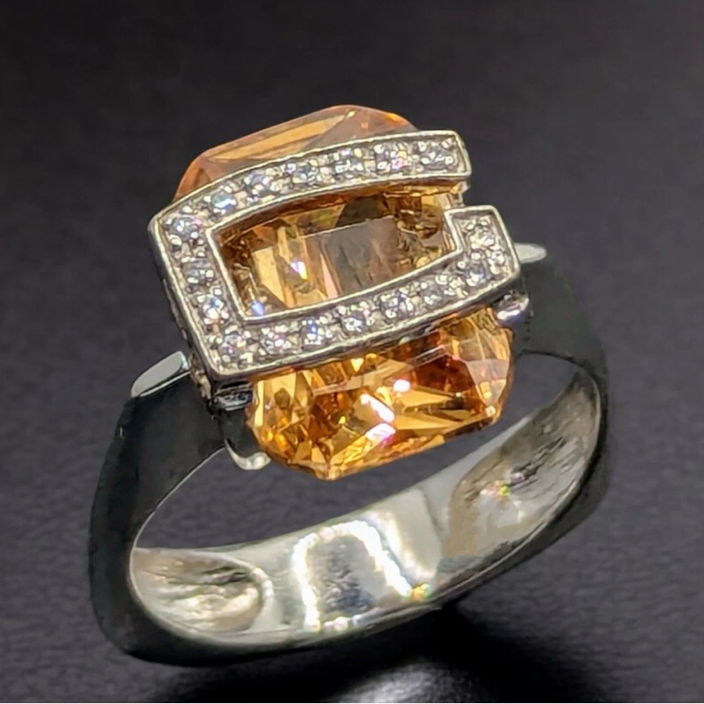 Vintage 925 Guess Ring Sz 9